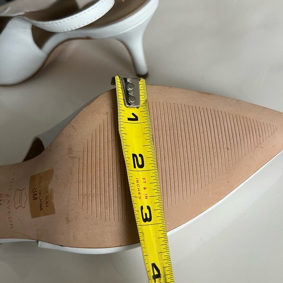 Ann Taylor Tassel Slingback Heels - Picture 6 of 8